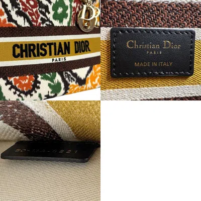 Pre-owned Dior Christian  Brown Canvas Handbag Shoulder Bag ()
