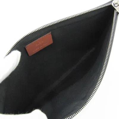 Pre-owned Dior Christian  Brown Multi-color Leather Clutch Bag ()