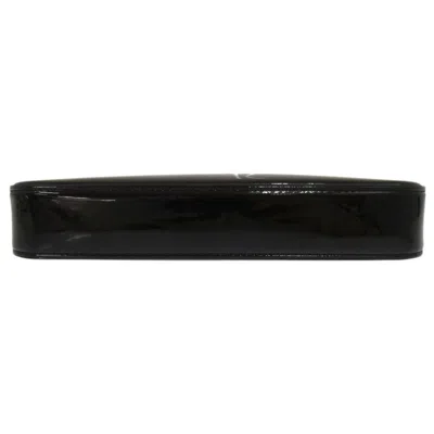 Pre-owned Christian Louboutin Black Patent Leather Shoulder Bag ()