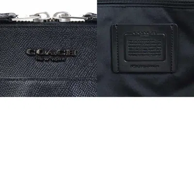 Pre-owned Coach Black Leather Handbag Shoulder Bag ()