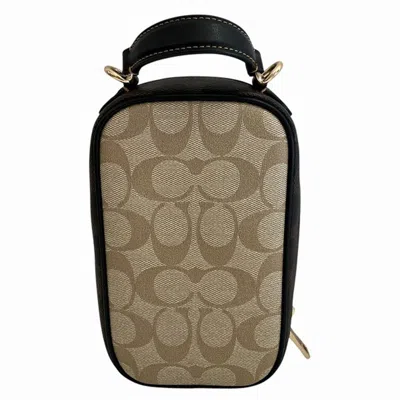 Pre-owned Coach Brown Pvc Leather Shoulder Bag ()