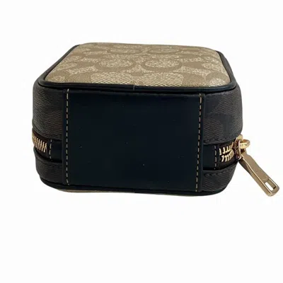 Pre-owned Coach Brown Pvc Leather Shoulder Bag ()
