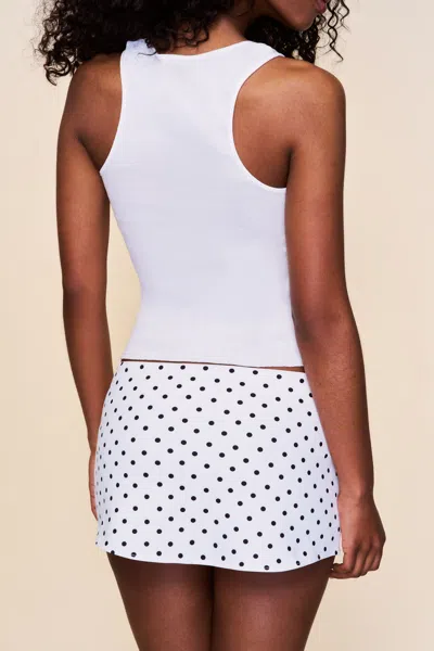 Danielle Guizio Ny Micro Mini Stretch Skirt