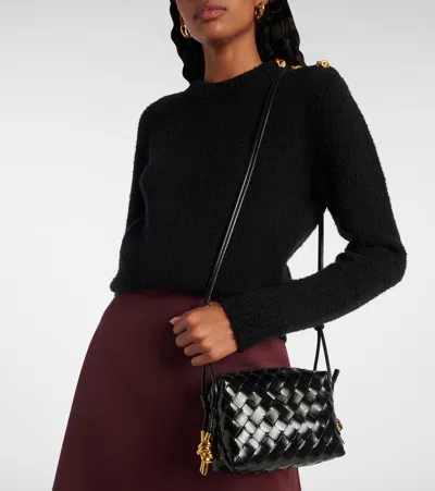 Bottega Veneta Loop Mini Leather Crossbody Bag