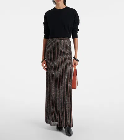 Missoni Zig Zag Sequined Cardigan In Multi