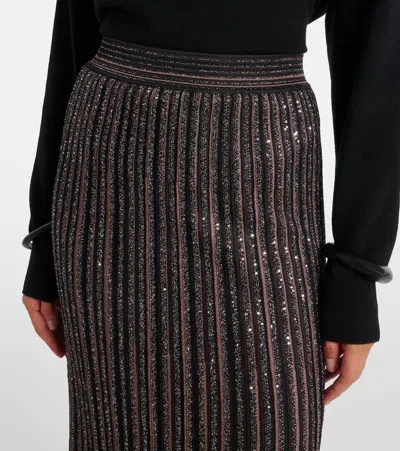 Missoni Zig Zag Sequined Cardigan In Multi