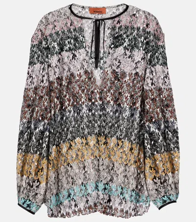 Missoni Printed Bohemian Shirt In Multi