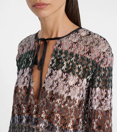 Missoni Printed Bohemian Shirt In Multi