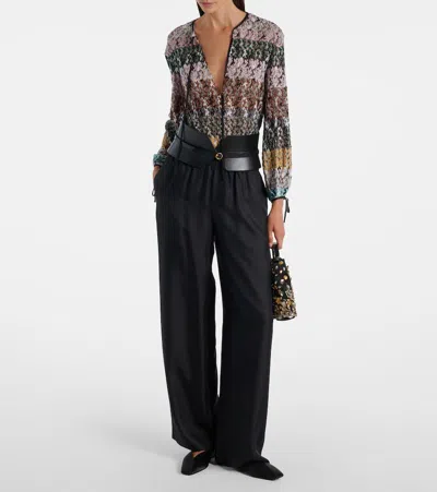 Missoni Printed Bohemian Shirt In Multi