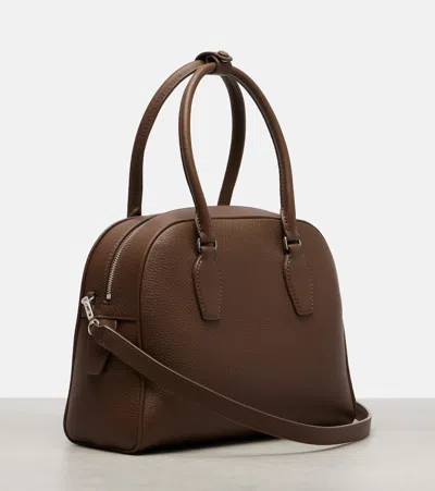 The Row India 10 Small Leather Tote Bag