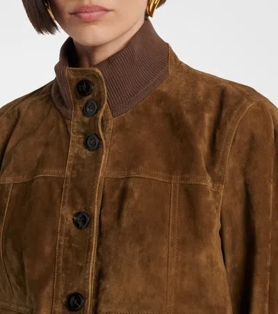 Tom Ford Suede Bomber Jacket