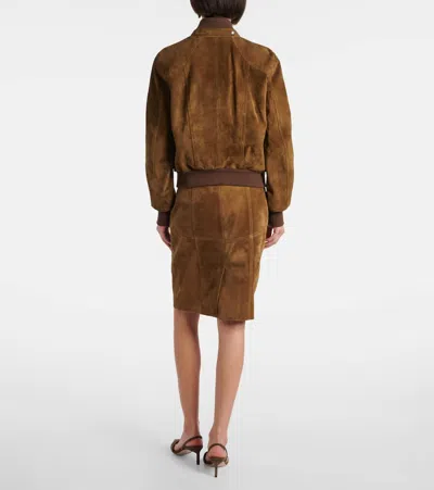 Tom Ford Suede Bomber Jacket