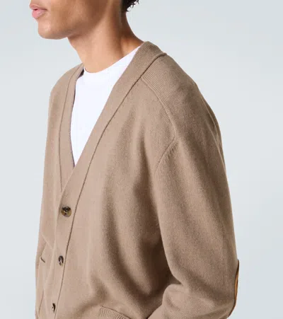 Bottega Veneta Cashmere-blend Cardigan In Neutral