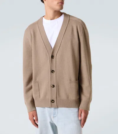 Bottega Veneta Cashmere-blend Cardigan In Neutral