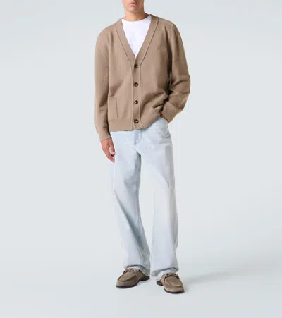 Bottega Veneta Cashmere-blend Cardigan In Neutral