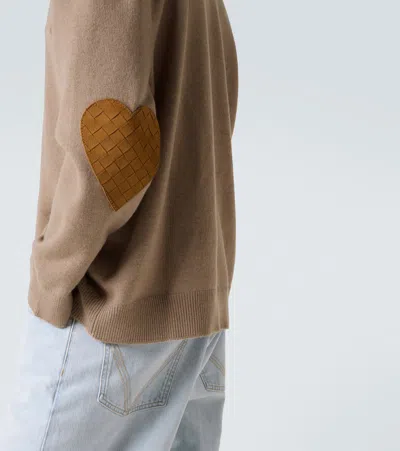 Bottega Veneta Cashmere-blend Cardigan In Neutral