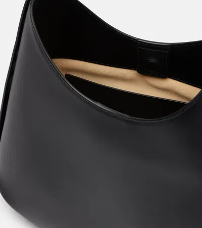 Jil Sander Eldorado Medium Shoulder Bag In Black
