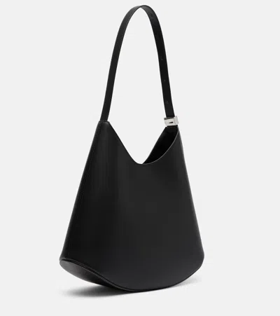 Jil Sander Eldorado Medium Shoulder Bag In Black