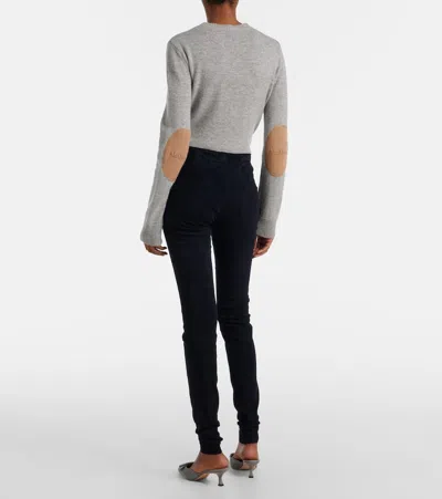 Stouls Carolyn Mid-rise Suede Leggings