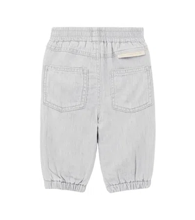 Stella Mccartney Baby Printed Jeans In Gray