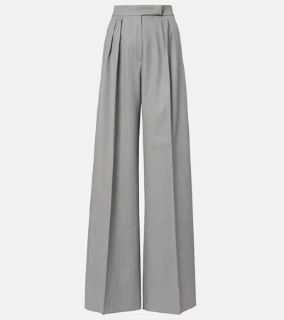 Max Mara Baden Virgin Wool Wide-leg Pants