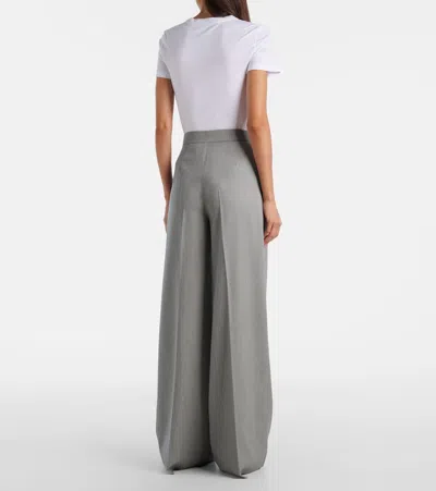 Max Mara Baden Virgin Wool Wide-leg Pants