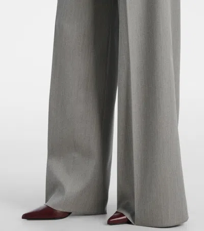 Max Mara Baden Virgin Wool Wide-leg Pants