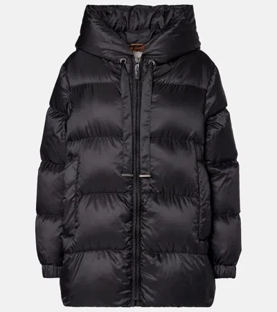 Max Mara Seia Down Jacket In Black