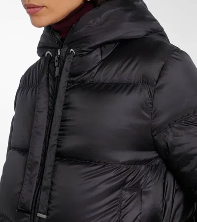 Max Mara Seia Down Jacket In Black