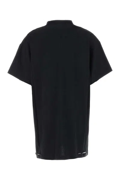 Balenciaga Women Black Coton Oversize Shirt In Black