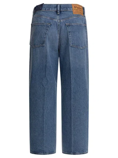 Polo Ralph Lauren Cropped Wide Leg Jeans