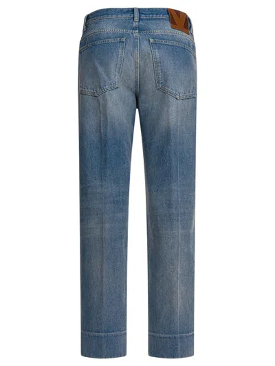 Valentino Garavani Blue Cotton Denim Jeans
