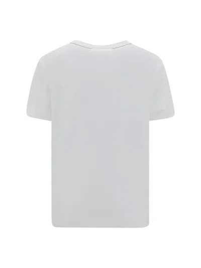 Brunello Cucinelli Monochrome T-shirt In White
