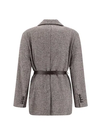 Brunello Cucinelli Blazer Jacket With Belt