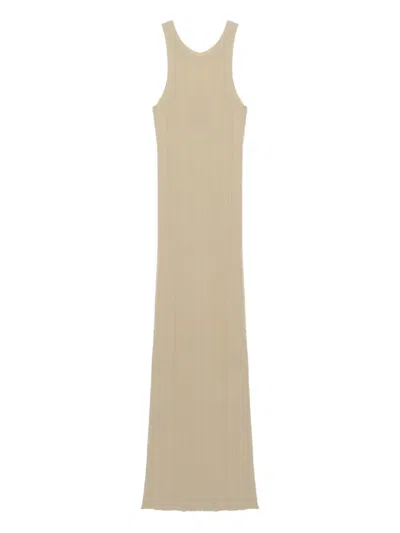 Totême Ribbed Sleeveless Maxi Dress