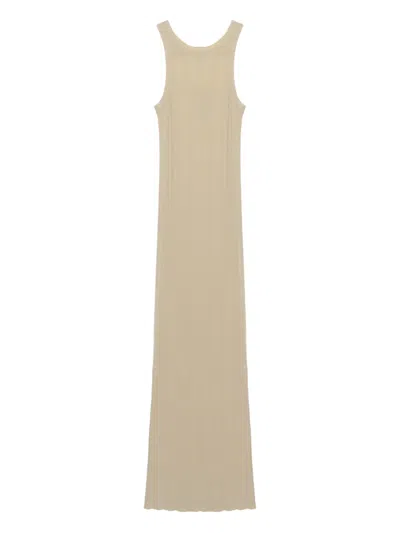 Totême Ribbed Sleeveless Maxi Dress
