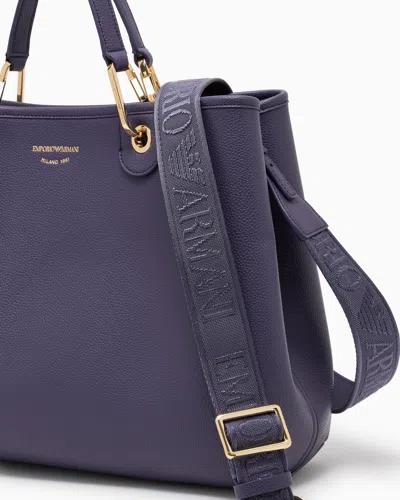 Emporio Armani Medium Myea Shopper Bag With Deer Print