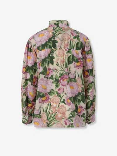 Chloé Floral Blouse In Multi