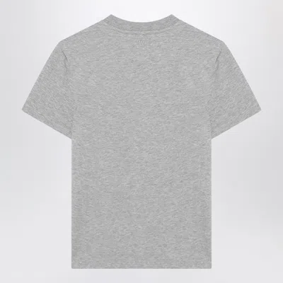 Ami Alexandre Mattiussi Ami Paris Ami De Coeur Grey T-shirt Women In Gray