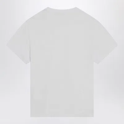 Ami Alexandre Mattiussi Ami Paris Ami Paris De Coeur Cotton T-shirt In White