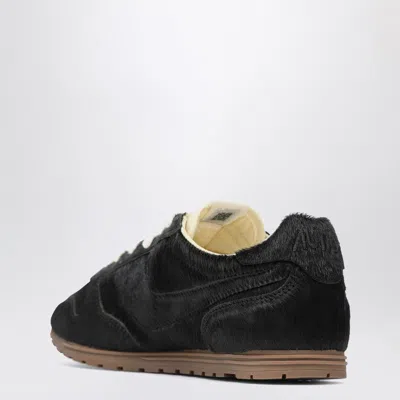 Autry Black Lace Up Sneakers In Black