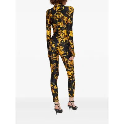 Versace Jeans Couture Jumpsuits In Black