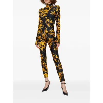 Versace Jeans Couture Jumpsuits In Black