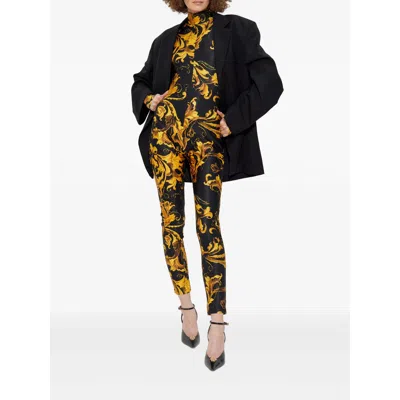 Versace Jeans Couture Jumpsuits In Black