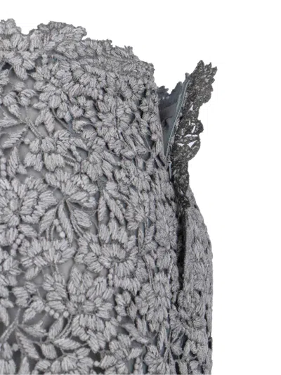 Ermanno Scervino Lace Midi Skirt