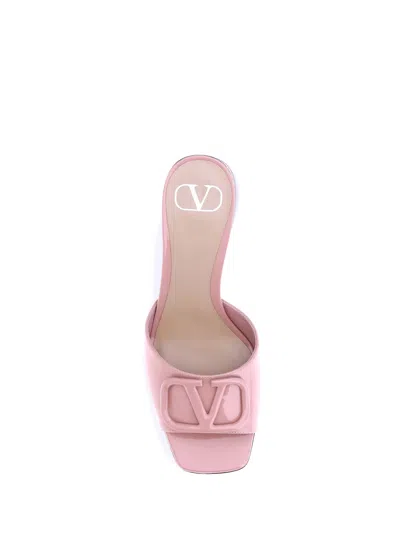 Valentino Vlogo Slide Sandals