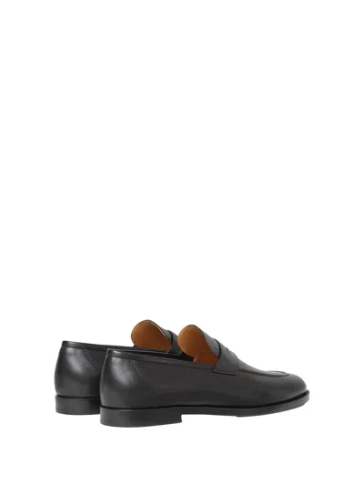 Loro Piana Sergio Walk Leather Loafer In Black