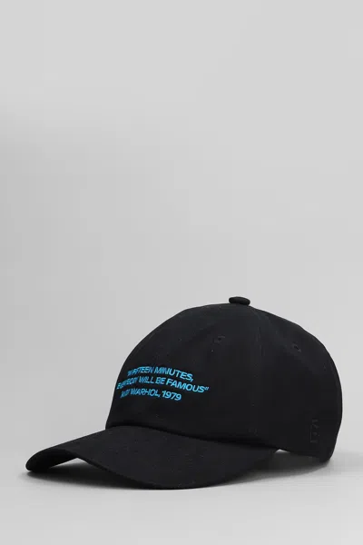 Etudes Studio Etud Adjustable Cotton Hat In Black