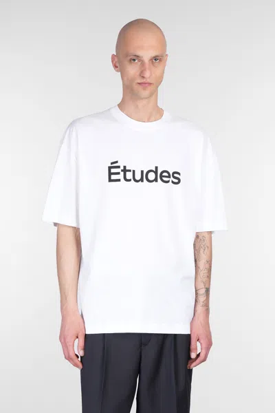 Etudes Studio T-shirt In White Cotton In White