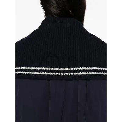 Sea Mirian Ribbed-cuffs Jacket In Blue